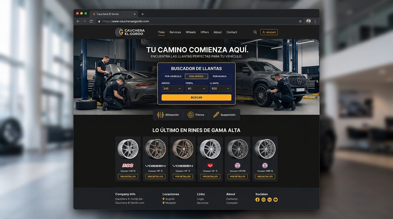 Cauchera El Gordo Corporate Platform